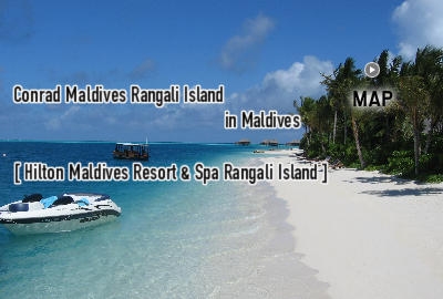 MAP / Conrad Maldives Rangali Island [Hilton Maldives Resort & Spa Rangali Island] (地図)